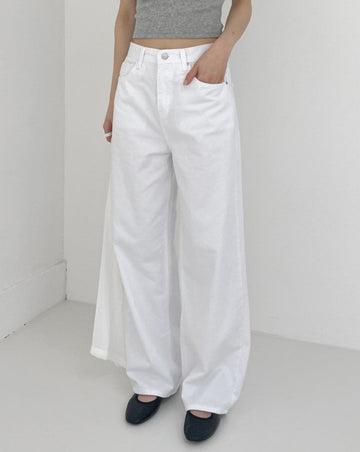 315 Cotton Semi Wide Pants